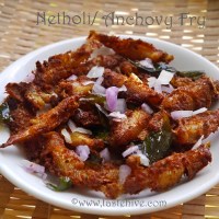 Spicy and Crunchy Netholi(Anchovy) Fry Kerala Toddy Shop Style