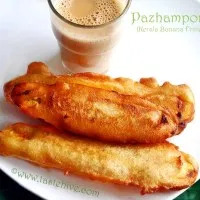 Pazhampori/ Ethakkappam/ Vazhakkappam (Kerala Banana/plantain Fritter)